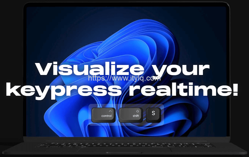 一款按键可视化开源工具——Keyviz#Portable便携版